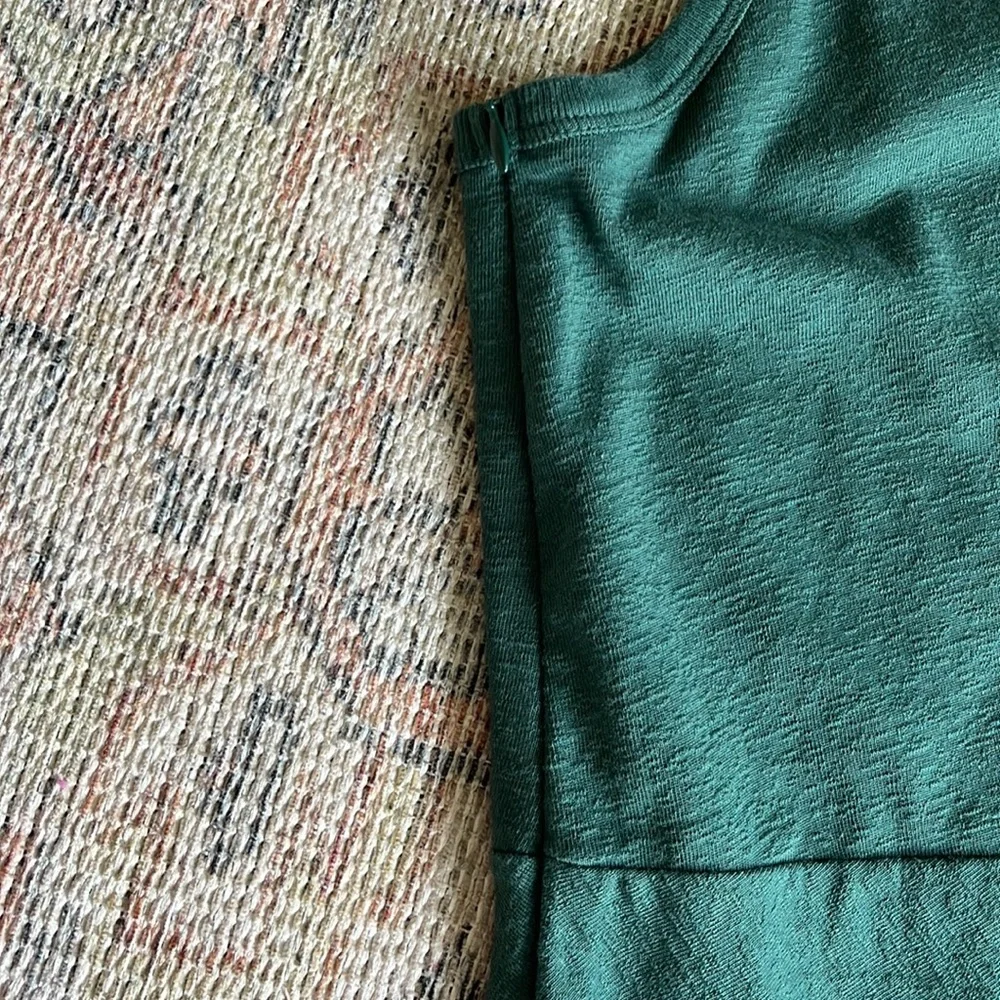 🆕 Ted Baker London Livviaa Knot Front Jersey Dress in Green